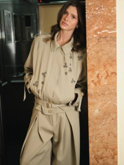 Жакет АУРА, бежевый