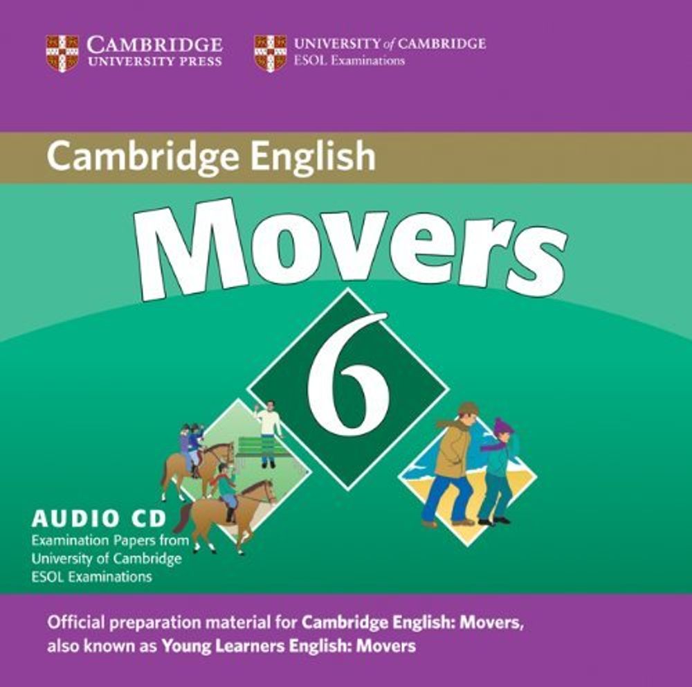 C Young Learners Eng Tests 6 Movers  CD !!