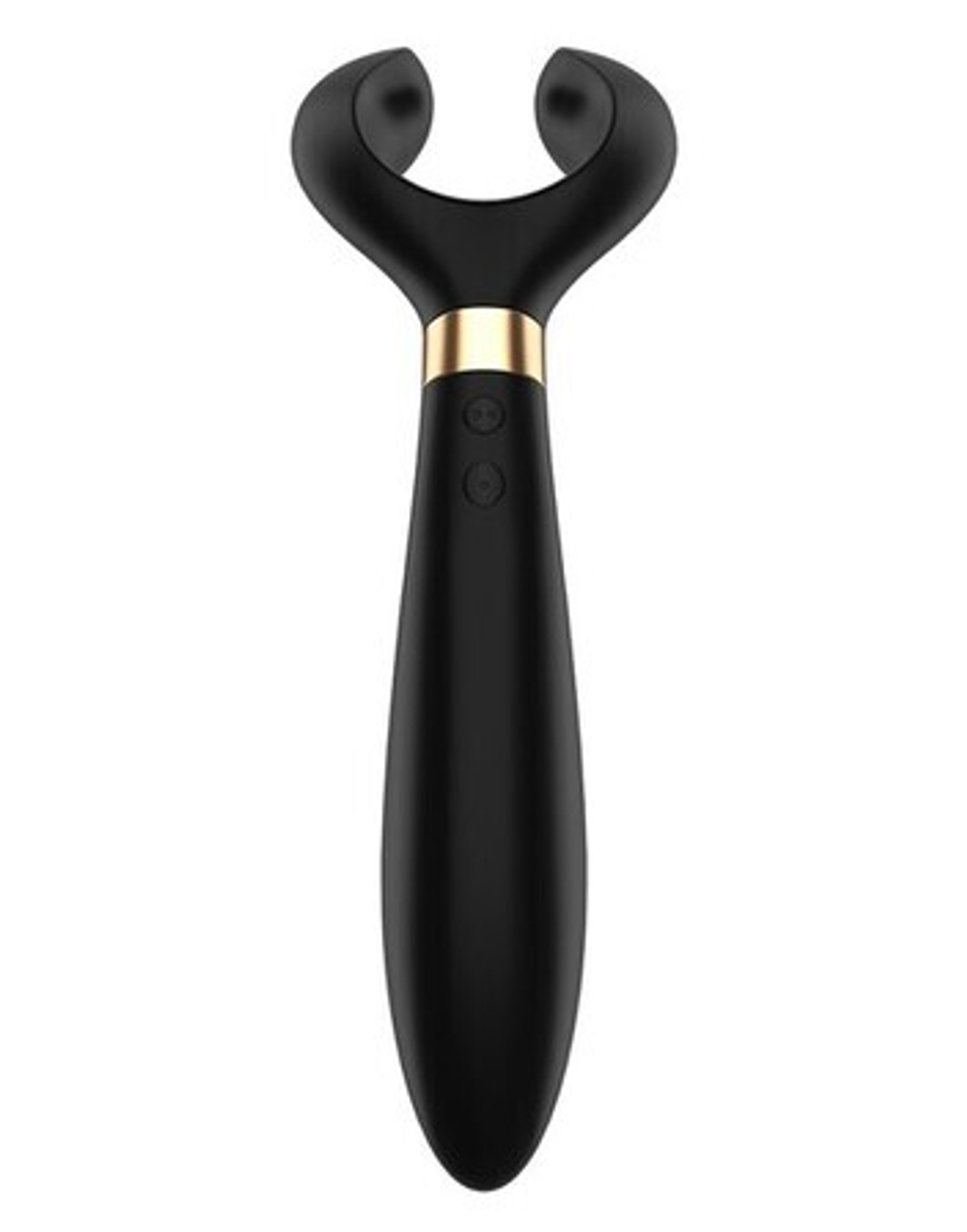 Чёрный вибромассажер для пар Satisfyer Endless Fun