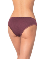 Трусики-слипы из деликатного хлопкового полотна (Размер: M) (Цвет: розовый)