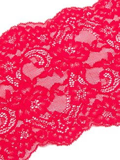 03-192 Кружево эластичное 16 см, красный