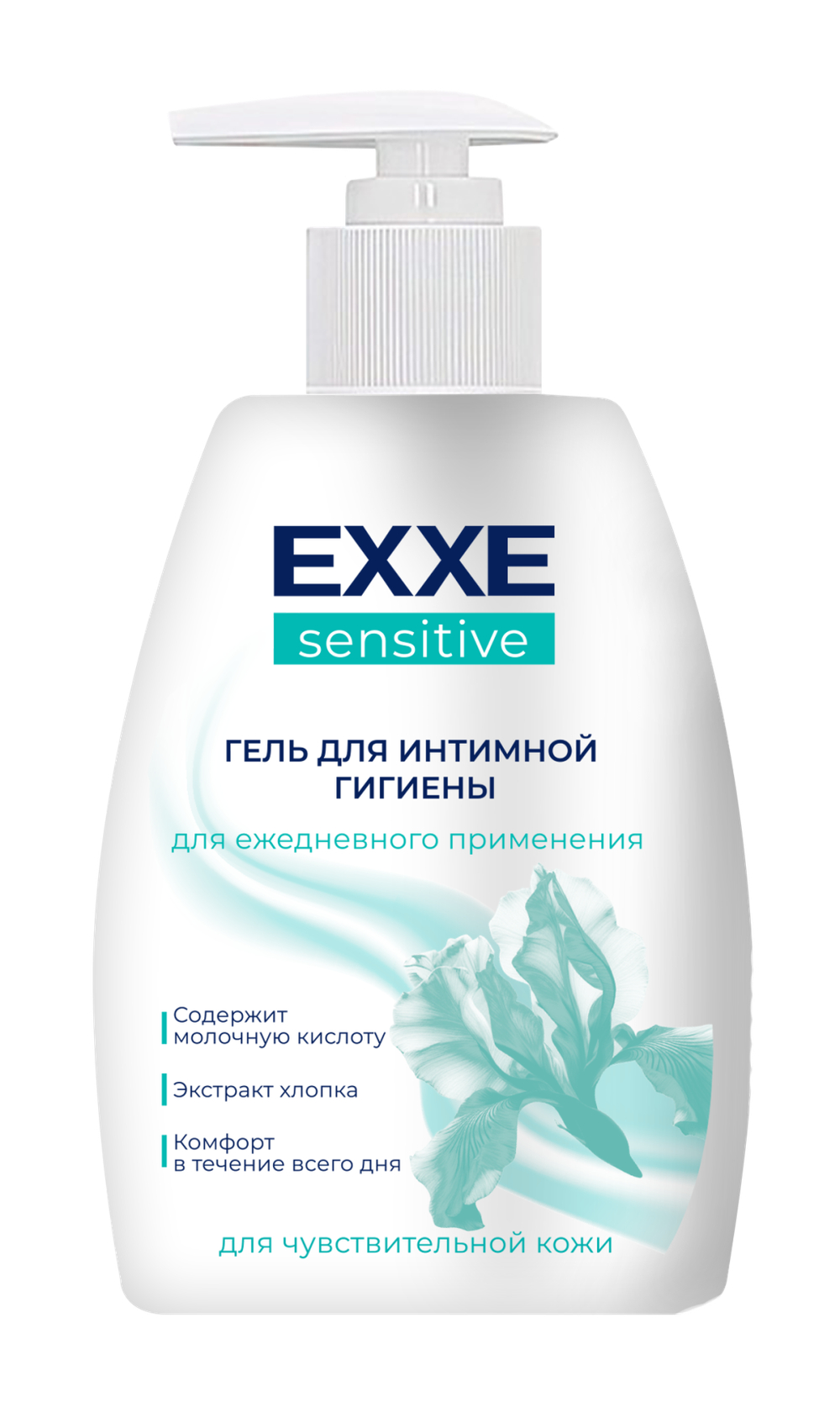 EXXE Гель для интимной гигиены Sensitive, 250 мл