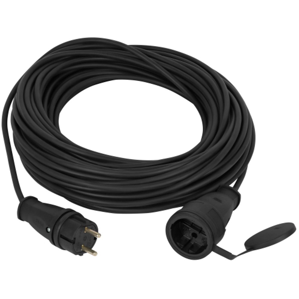 Удлинитель силовой ЭРА GREEN LINE BUH-KG-20m-3x2,5-IP44 в бухте 1 гнездо с крышкой с заземлением 20м КГ 3x2.5мм2 IP44