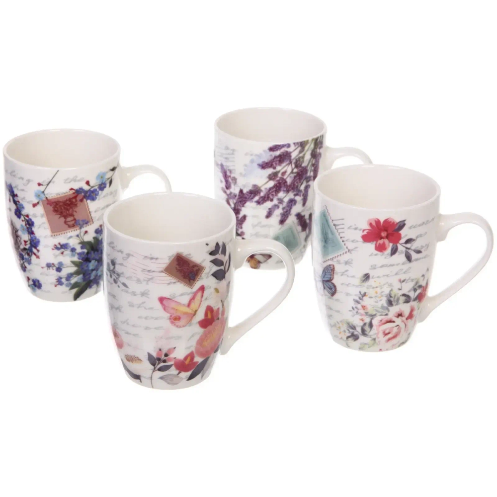 Кружка керамическая 350мл «Лето», микс рисунков