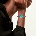 Часы - браслет из серебра 925 с бриллиантами, Tiffany 💠Hard Wear watch blue ||