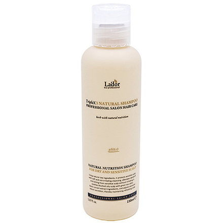 Шампунь с натуральными ингредиентами - Lador PH6.0 Triplex natural shampoo, 150 мл