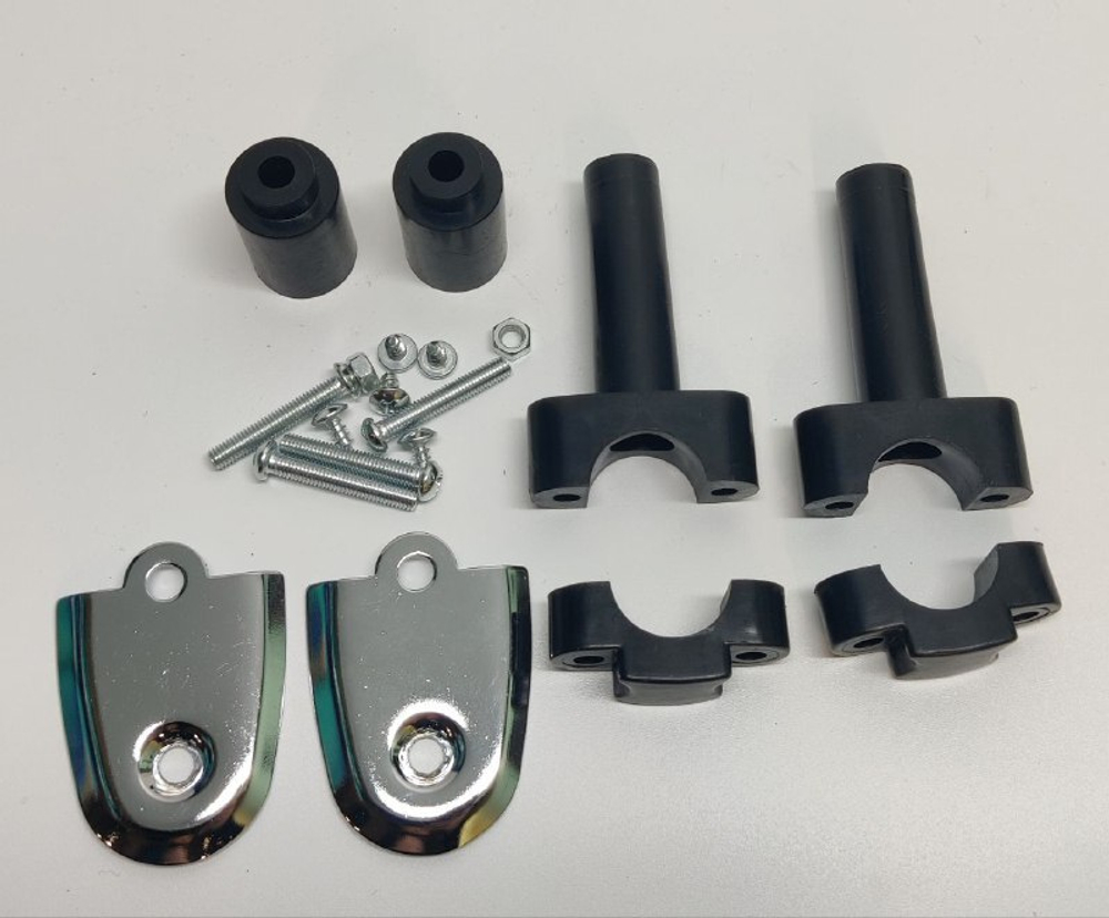 Комплект крепежа для защиты рук мотоцикла