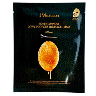 Гидрогелевая маска с прополисом JMsolution Honey Luminous Royal Propolis Hydrogel Mask Black