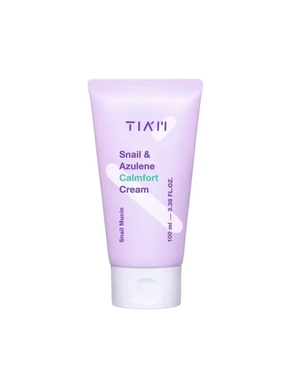 Tiam Snail & Azulene Calmfort Cream увлажняющий и успокаивающий крем с экстрактом улитки и азуленом