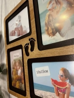 Фоторамка "Ножки" на 4 фото 10х15см