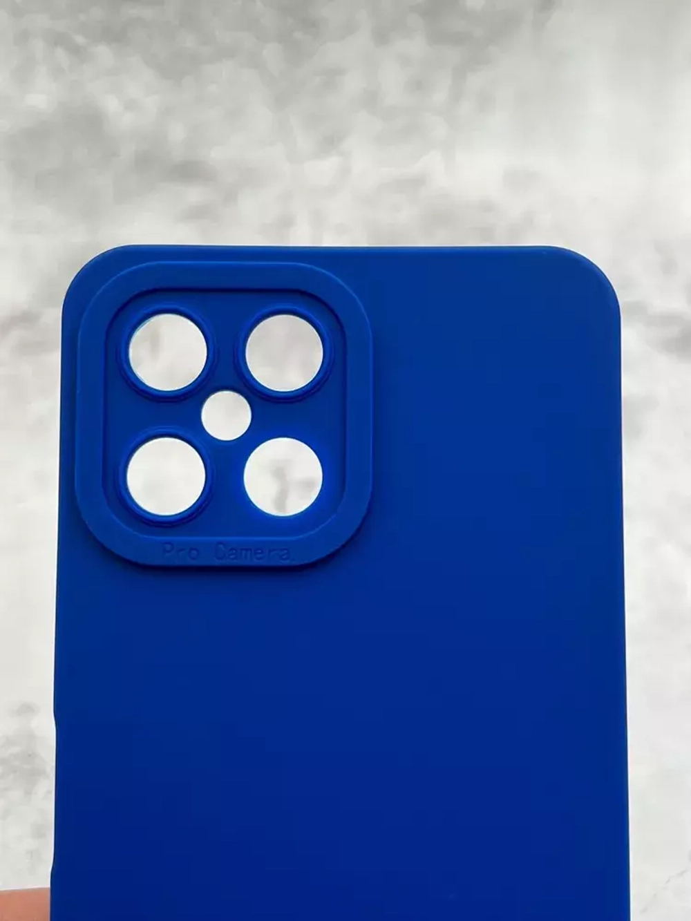 Накладка Honor X8 силикон Blue