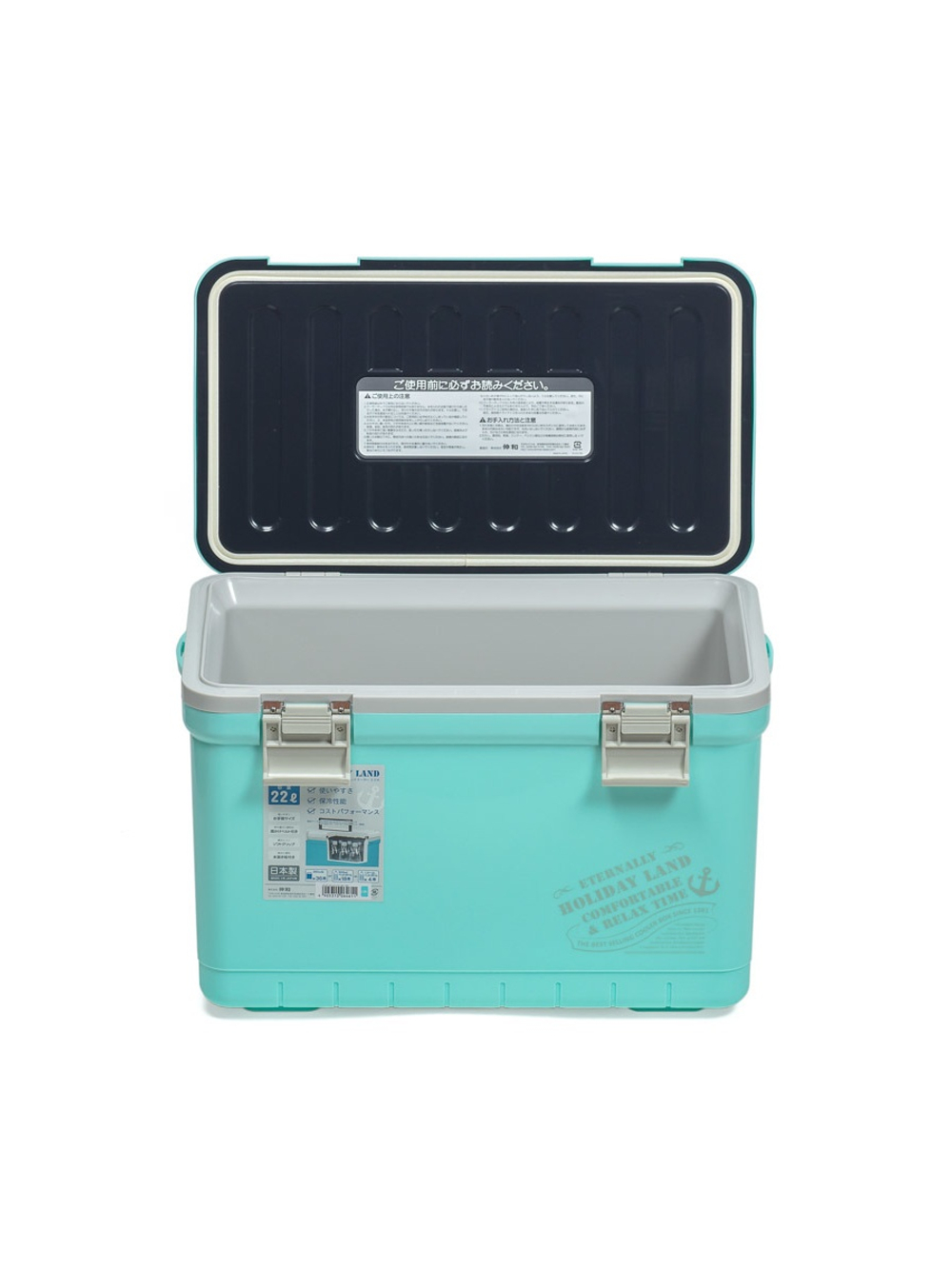 Термобокс SHINWA Holiday Land Cooler 22H бирюзовый