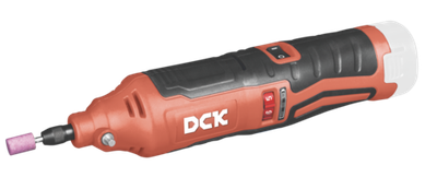 Гравер аккумуляторный DCK KDSJ10, 10.8В, цанга 3,2мм. без Акб и З/У