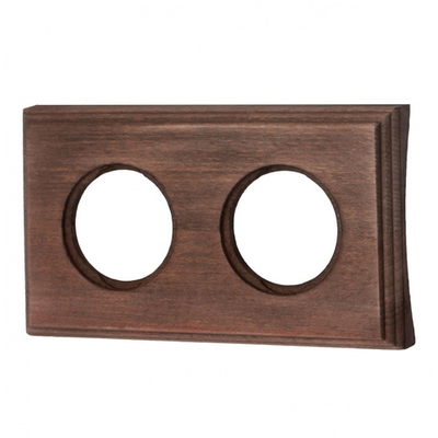 Рамка 2 постовая для скрытого монтажа (Винтаж на бревно 280 мм) BF4C28-620-18