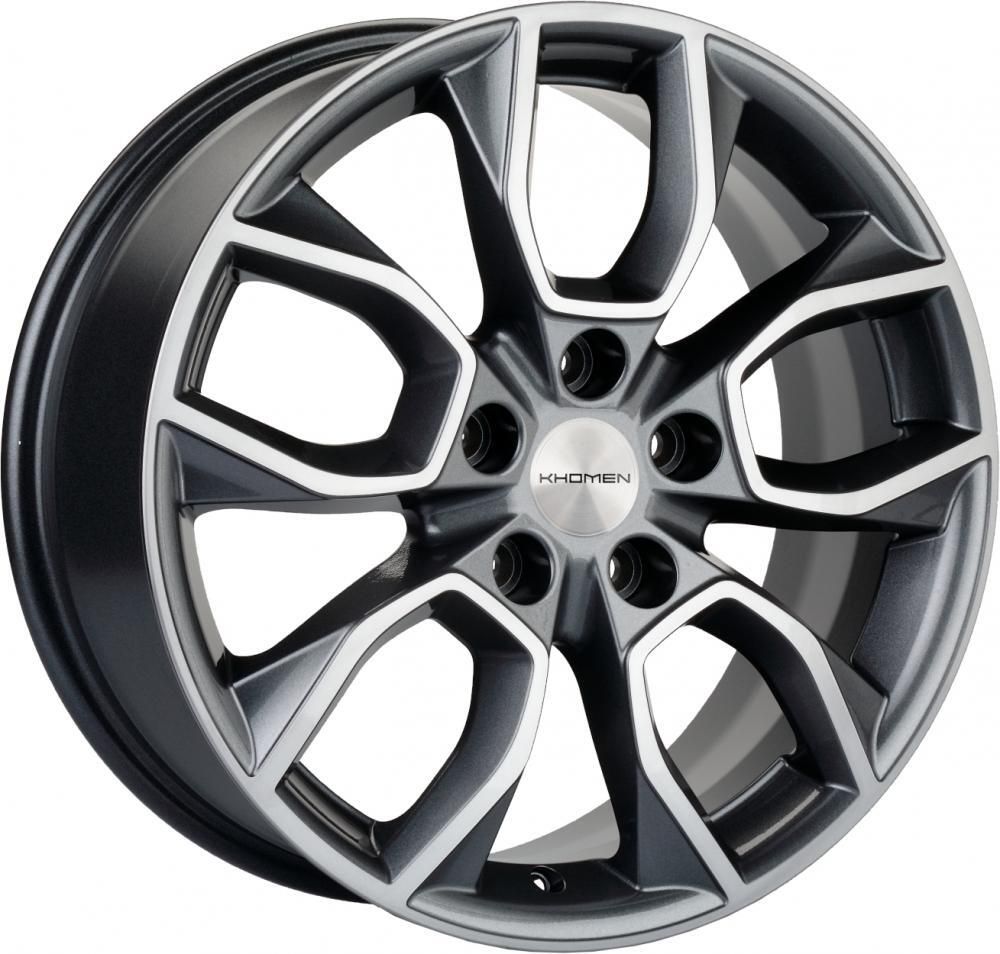 Khomen 1713 7x17 5x114.3 ET 45 Dia 67.1 (GFP)