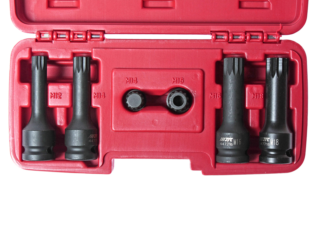 Набор головок сервисных 12-ти гранных (VW,AUDI) 6шт. JTC