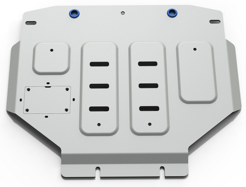 Защита картера Rival (часть 2) для Lexus LX 570 (V - 5.7) 2007-2015/Lexus LX 450d/570 рестайлинг (V - 4.5D; 5.7) 2015-н.в./Toyota Land Cruiser 200 (V - 4.5D; 4.7) 2007-2012/Toyota Land Cruiser 200 рестайлинг (V - 4.5D) 2012-2015/Toyota Land Cruiser 200 рестайлинг (V - 4.5D; 4.6) 2015-2021 (устанавл-ся совместно с 2333.5713.2.6), штампованная, алюминий 6 мм, с крепежом, 2333.5714.2.6