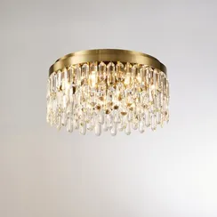 F6-ф500*H250 BRONZE (1) Люстра потолочная (NW)