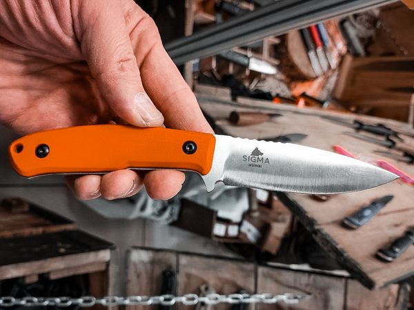 Прототип нового ножа Sigma от Kizlyar Supreme: компактный городской фикс