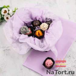 Бумага упаковочная тишью, Сиреневая 50х66 см (10 листов)