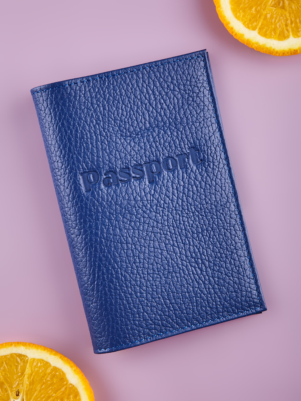 Обложка на паспорт кожаная