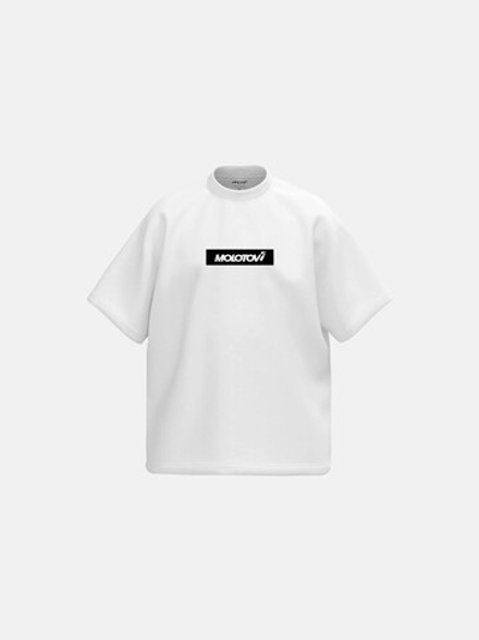 Футболка MLTV BoxLogo White
