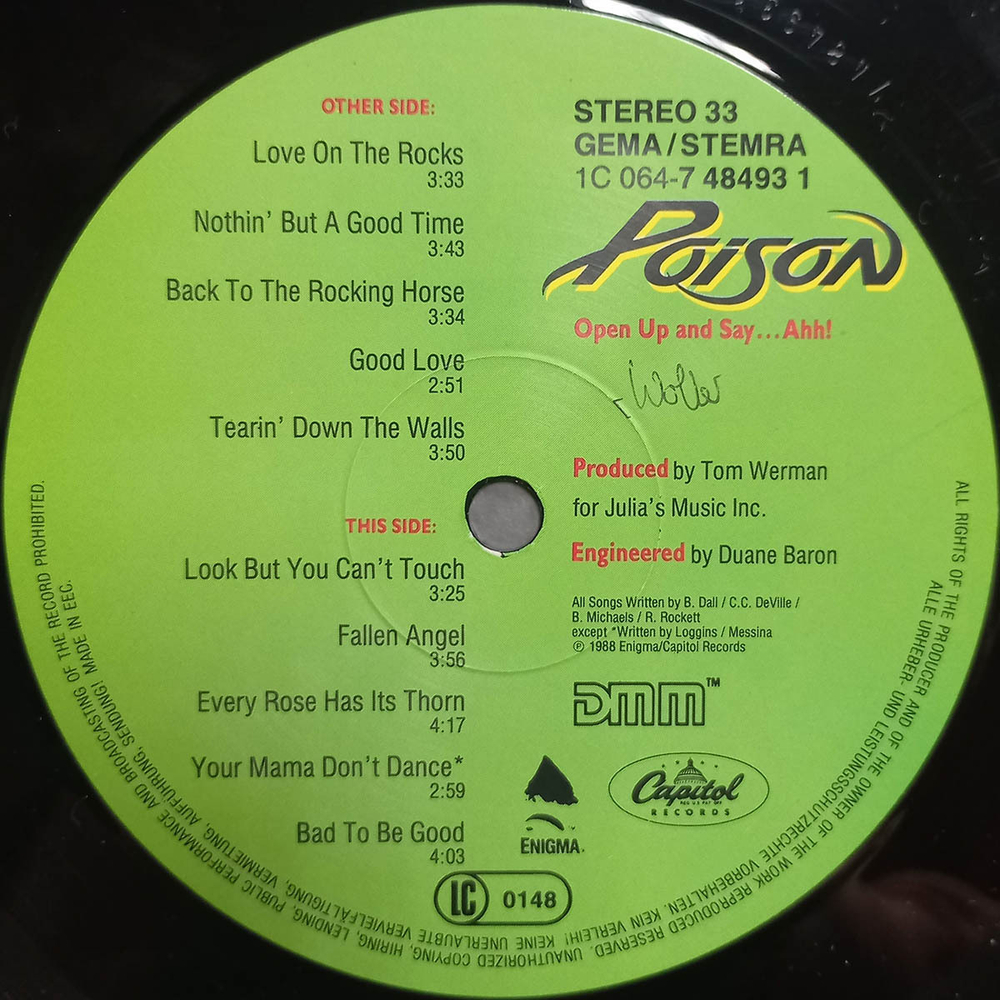 Poison / Open Up And Say... Ahh! (LP)