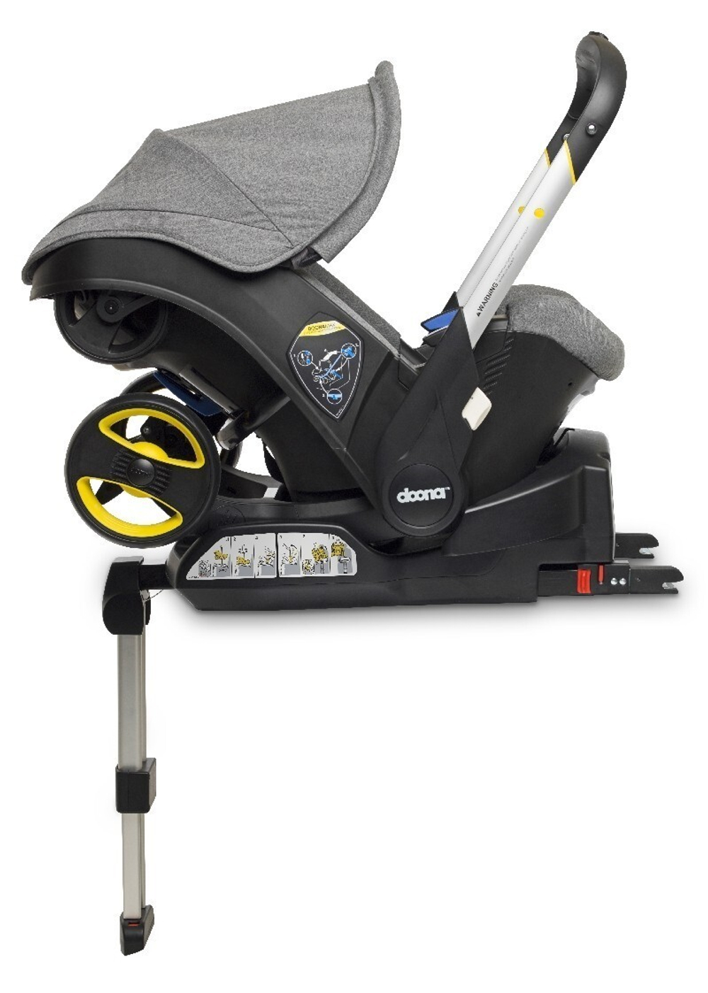 База ISOFIX для коляски-автокресла Doona, черный