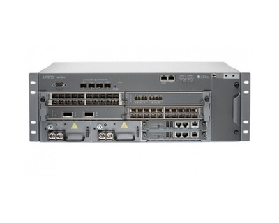 Сетевое оборудование Juniper MX104-DC в составе MX104 Chassis with 4 MIC Slots, 4X10GE XFP Built-in