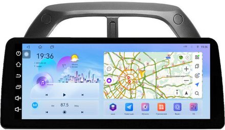 Магнитола для Toyota RAV4 2 2000-2003 - FarCar монитор 12.3" 2K QLED на Android 14, TS10, CarPlay, 4G SIM-слот