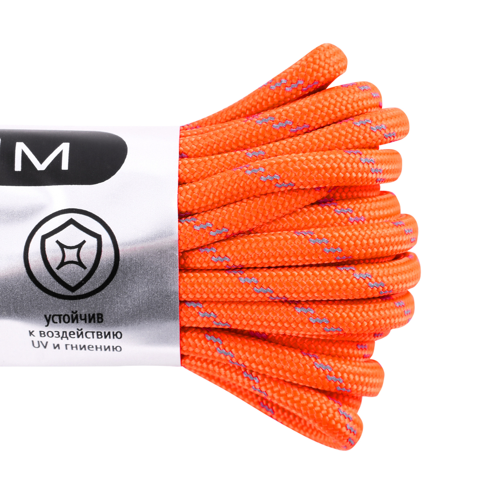 Паракорд световозвращающий 550 CORD 10м neon orange