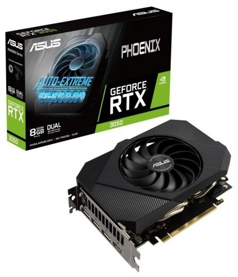 Видеокарта ASUS Phoenix GeForce RTX 3050 PH-RTX3050-8G 8 ГБ