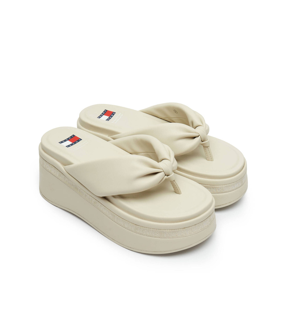 Вьетнамки Tommy Jeans - бежевый(EN0EN02457)