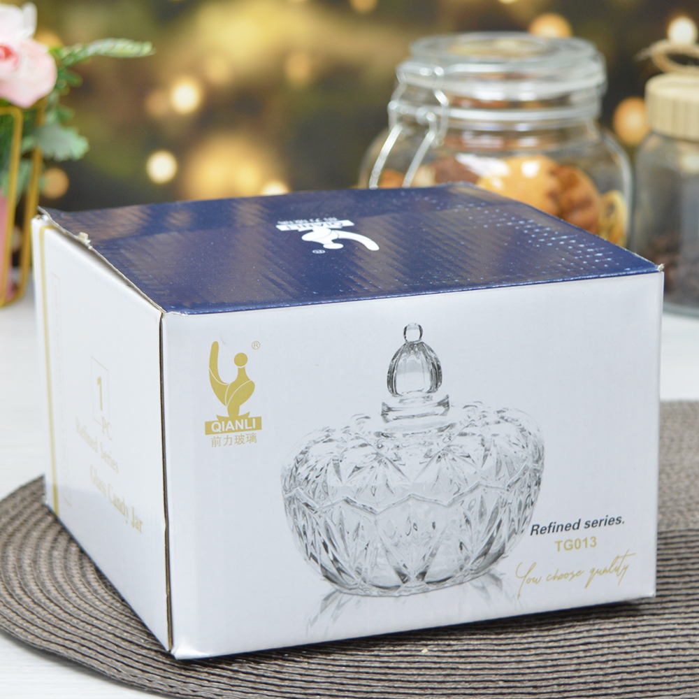 Ваза для конфет и печенья d15см h16см TG013