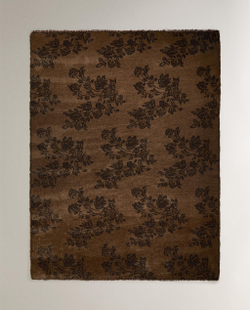 Zara Home плед из полиэстера, коричневый, 140x190 см · 3371/004
