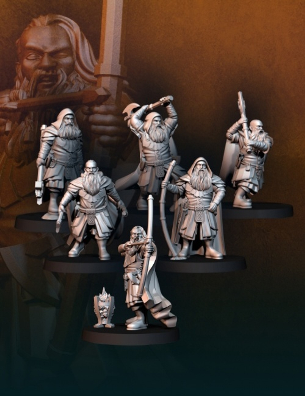 Kalak Dwarves Explorers