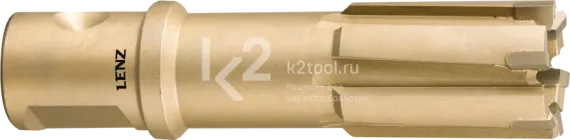 Корончатое сверло LENZ для рельс 22х50 мм, арт. LZRTM-022