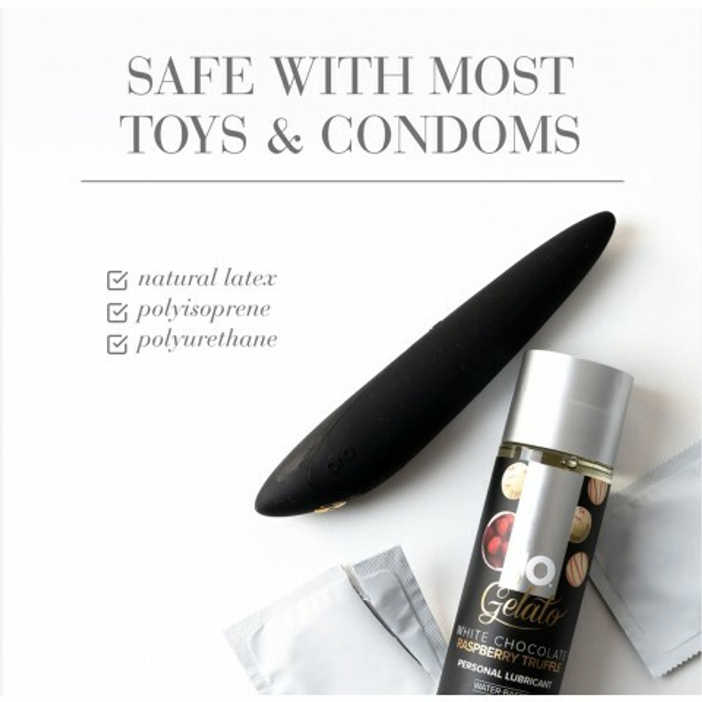 Вкусовой лубрикант "Трюфели из белого шоколада с малиной" / White Chocolate Raspberry Truffle, 120 мл