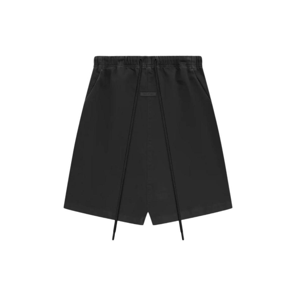 Шорты Fear of God Essentials SS24 drop2 Denim Relaxed Shorts /Overdye Black Denim, 160SP244191F