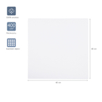 Холст на подрамнике Гамма "Студия", 40*40см, 100% хлопок, 400г/м2, крупное зерно