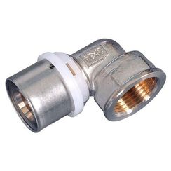 Пресс-фитинг MVI угольник с переходом на внутреннюю резьбу 20х3/4 (10)