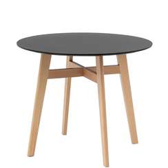 Стол Target Ø90 см, черный