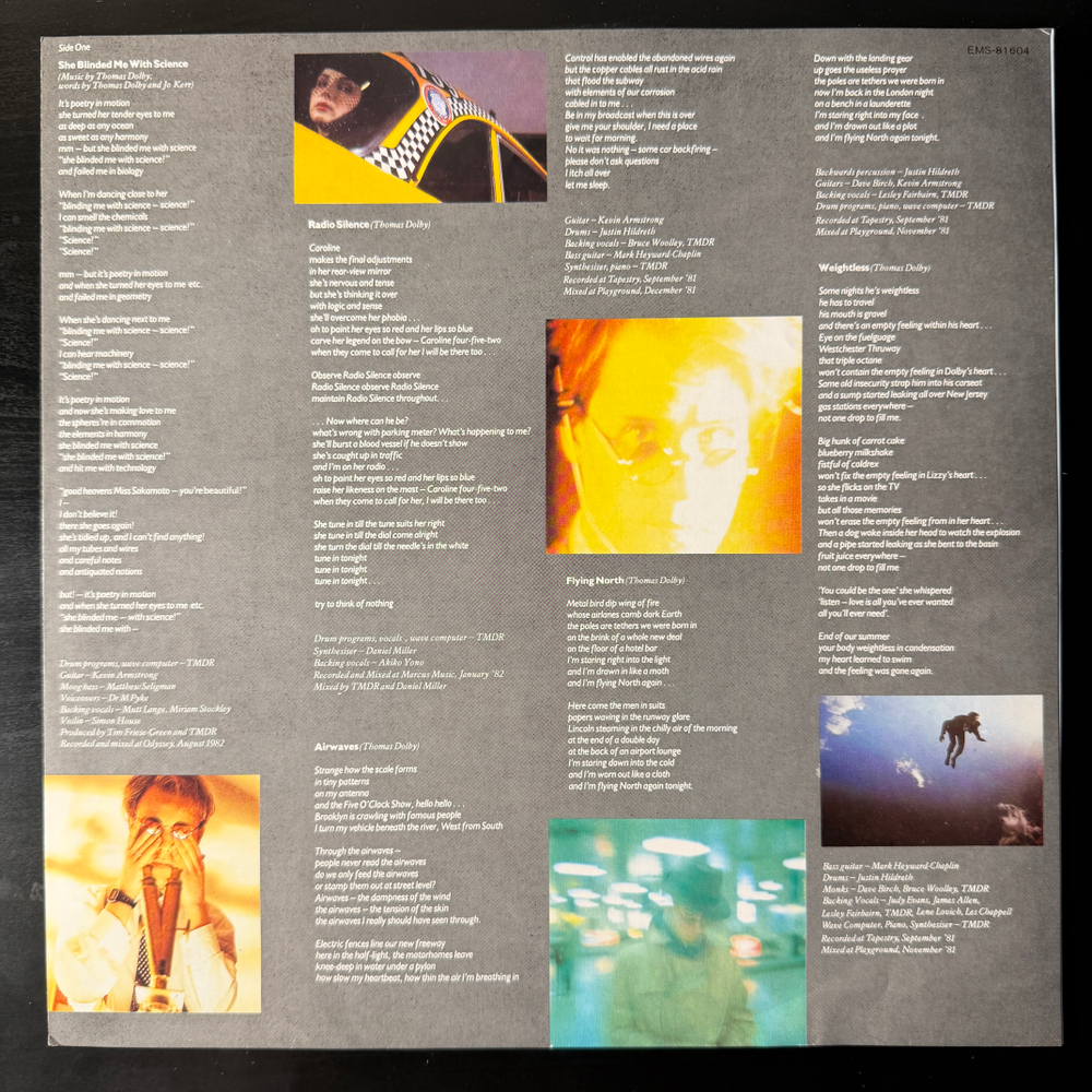 Thomas Dolby ‎– The Golden Age Of Wireless (Япония 1983г.) Т