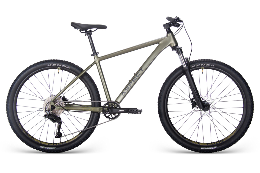 Велосипед Aspect COBALT 27.5 (2025) (M (18"), Зеленый)