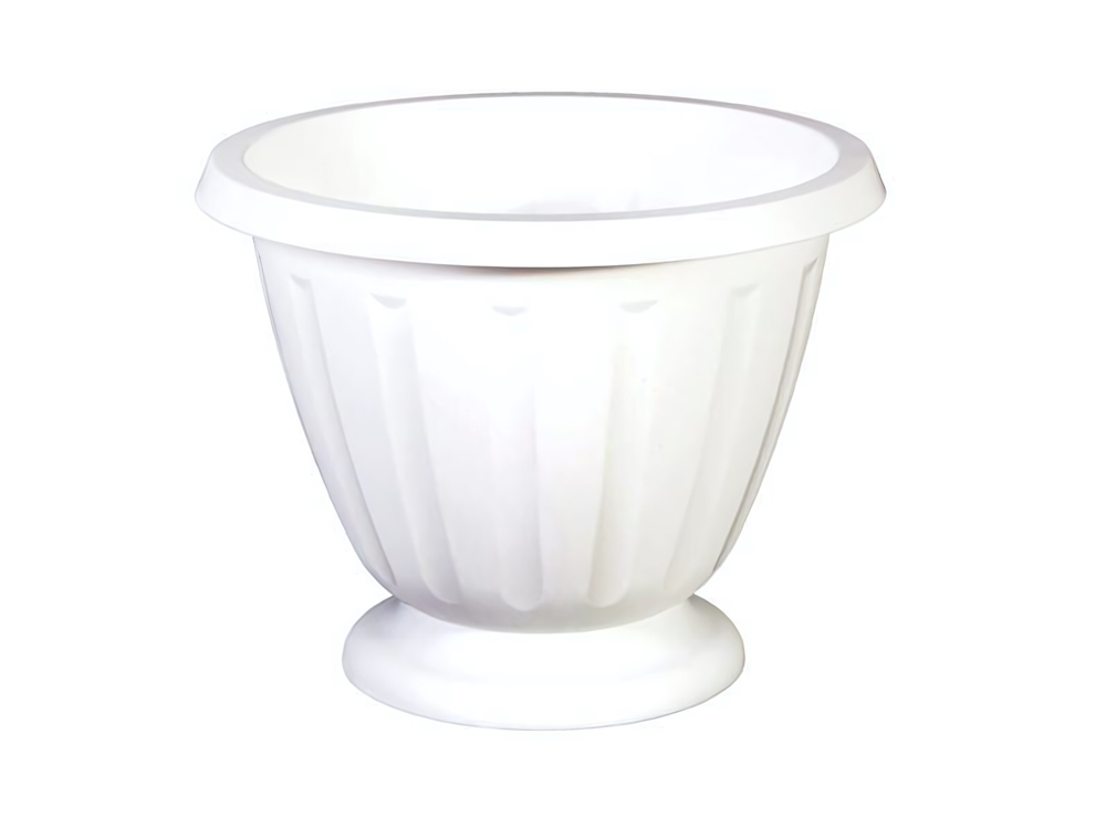 Вазон "Пальмира" 10л белый