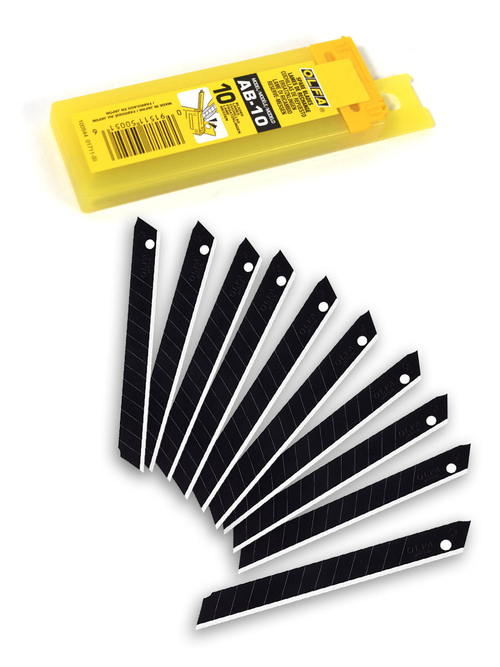 Сменные лезвия для ножа OLFA  AB-10 60 градусов (набор из 10 шт.)