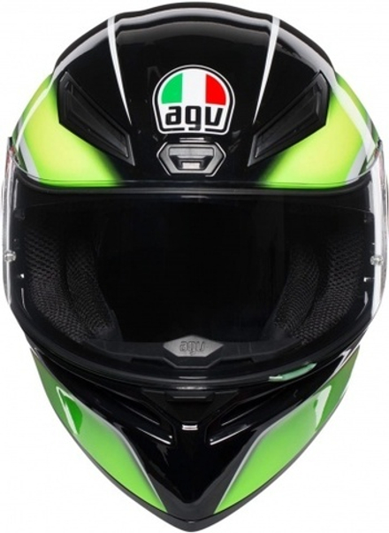 AGV K1 QUALIFY Multi PLK Black/lime