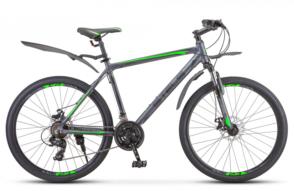 Велосипед Stels Navigator 620 MD 26"рама 14,цвет Антрацитовый