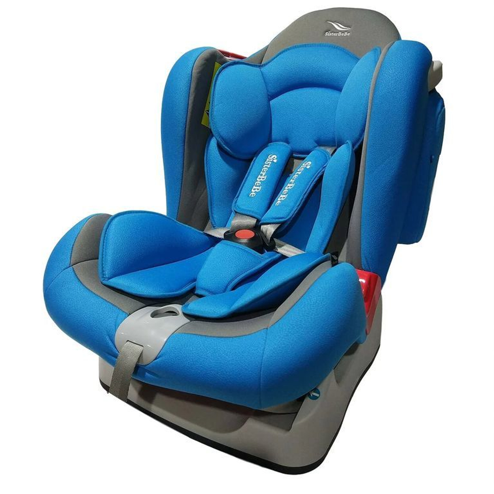 Автокресло 0-25 кг SisterBeBe Capsule JM03 Голубой/серый (sky blue)