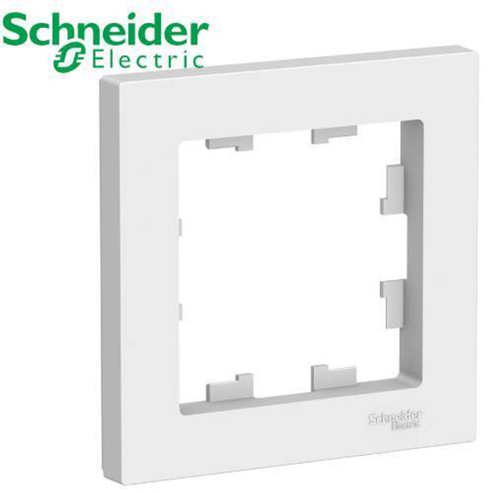 Рамка 1-ая (белый) AtlasDesign Schneider ATN000101